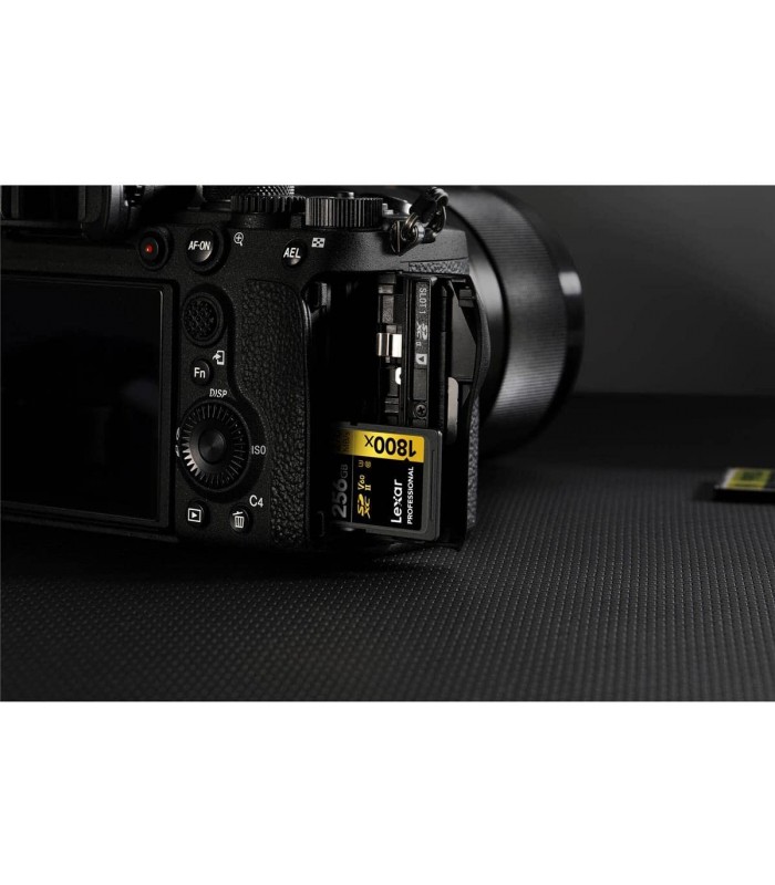 پک کارت حافظه ۲ تایی Lexar مدل 256GB Professional 1800x UHS-II SDXC