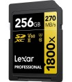 پک کارت حافظه ۲ تایی Lexar مدل 256GB Professional 1800x UHS-II SDXC