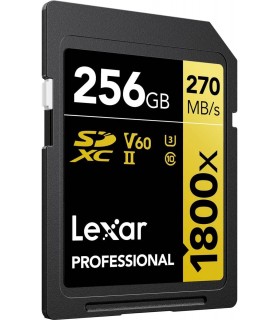 پک کارت حافظه ۲ تایی Lexar مدل 256GB Professional 1800x UHS-II SDXC