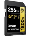 پک کارت حافظه ۲ تایی Lexar مدل 256GB Professional 1800x UHS-II SDXC