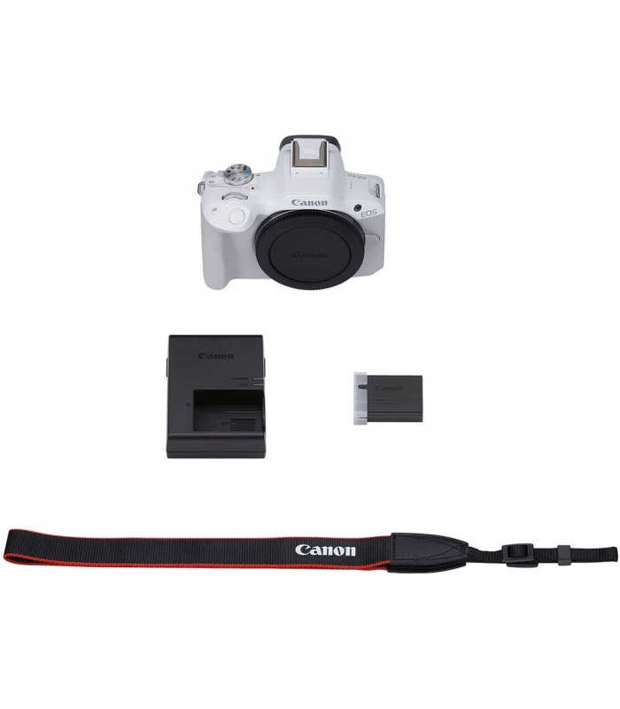 دوربین دیجیتال بدون آینه کانن مدل EOS R50 - رنگ سفید