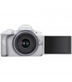 دوربین دیجیتال بدون آینه کانن مدل EOS R50 همراه با لنز RF-S 18-45mm f/4.5-6.3 IS STM - رنگ سفید