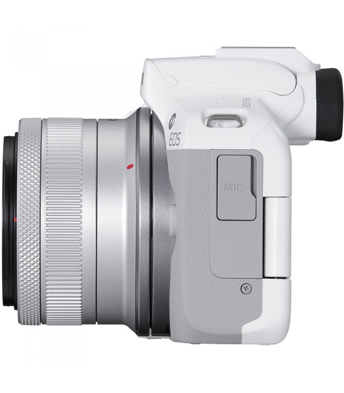 دوربین دیجیتال بدون آینه کانن مدل EOS R50 همراه با لنز RF-S 18-45mm f/4.5-6.3 IS STM - رنگ سفید