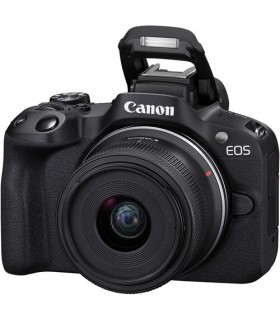دوربین دیجیتال بدون آینه کانن مدل EOS R50 همراه با لنز RF-S 18-45mm f/4.5-6.3 IS STM - رنگ مشکی