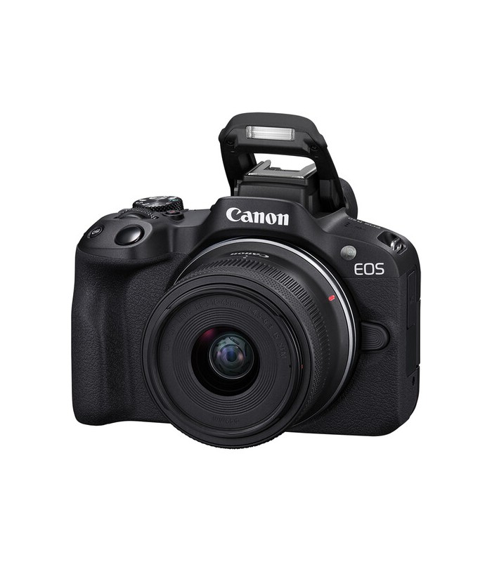 دوربین دیجیتال بدون آینه کانن مدل EOS R50 همراه با لنز RF-S 18-45mm f/4.5-6.3 IS STM - رنگ مشکی