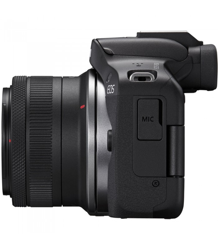 دوربین دیجیتال بدون آینه کانن مدل EOS R50 همراه با لنز RF-S 18-45mm f/4.5-6.3 IS STM - رنگ مشکی