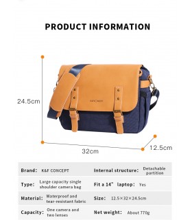 کیف شانه‌آویز دوربین K&F Concept مدل 13.062V1
