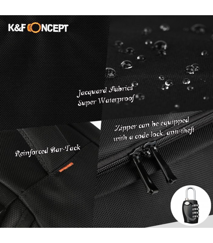 کوله‌پشتی دوربین K&F Concept مدل Senior