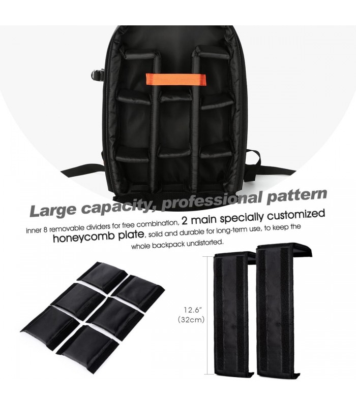 کوله‌پشتی دوربین K&F Concept مدل Senior