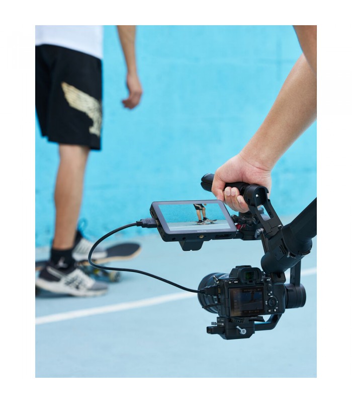 نمایشگر ۵.۵ اینچی لمسی 4K گودوکس مدل Godox GM6S