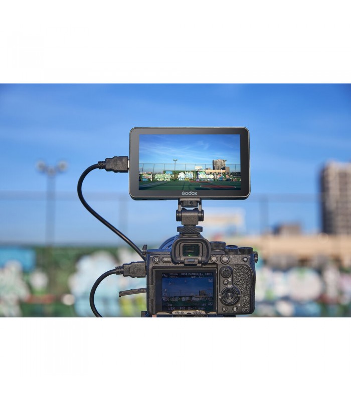 نمایشگر ۵.۵ اینچی لمسی 4K گودوکس مدل Godox GM6S