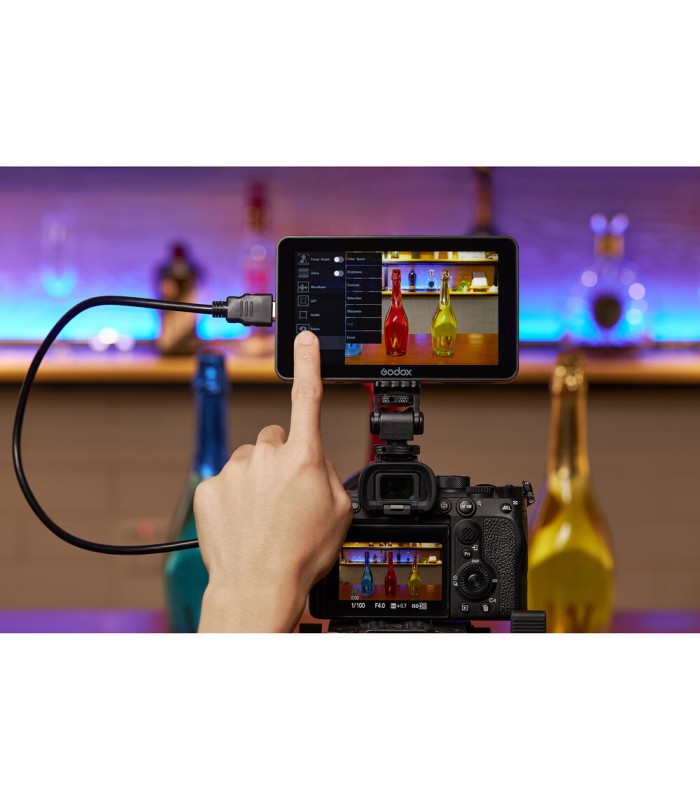 نمایشگر ۵.۵ اینچی لمسی 4K گودوکس مدل Godox GM6S