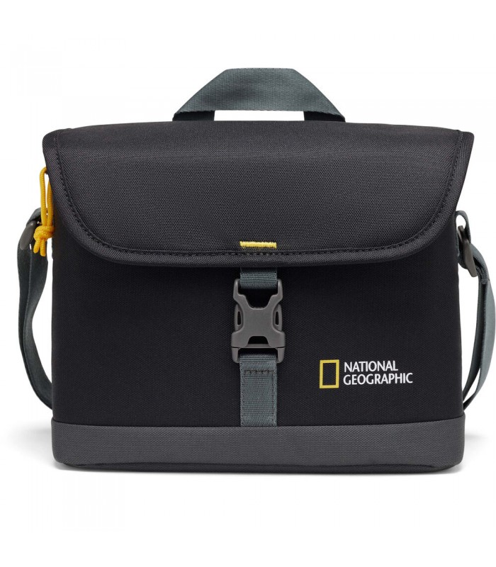 کیف شانه‌آویز نشنال جئوگرافیک مدل NG E2 2370 - اندازه مدیوم رنگ مشکی