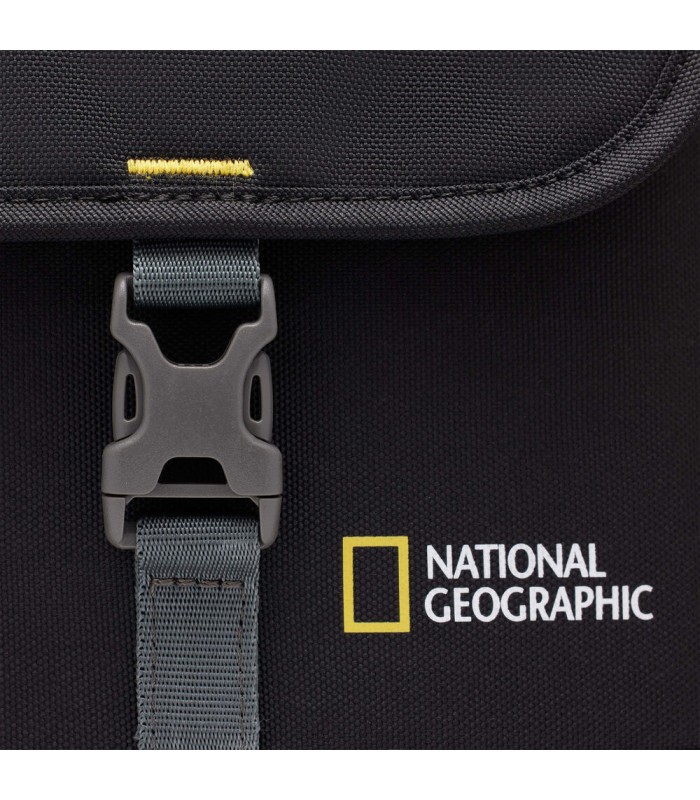 کیف شانه‌آویز نشنال جئوگرافیک مدل NG E2 2360 - اندازه اسمال رنگ مشکی
