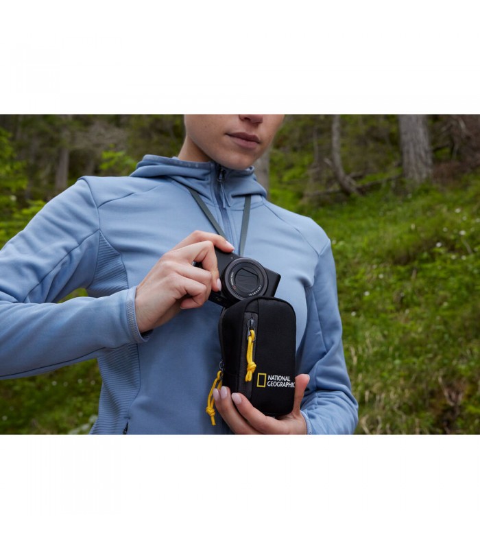 کیف دوربین کامپکت نشنال جئوگرافیک مدل NG E2 2350 - اندازه اسمال رنگ مشکی