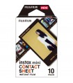 کاغذ عکس فوجی‌فیلم INSTAX MINI مدل Contact (ده برگ)