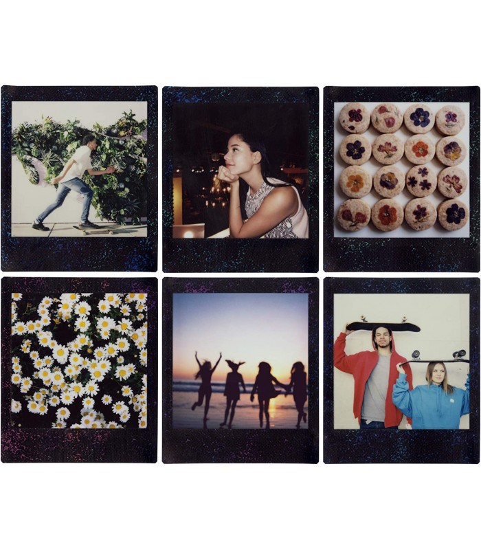 کاغذ عکس فوجی‌فیلم سیاه‌ سفید INSTAX MINI مدل SQUARE Star Illumination (ده برگ)