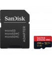 کارت حافظه سن دیسک مدل Extreme PRO microSDXC UHS-I ظرفیت ۲۵۶ گیگابایت - 200 mb/s