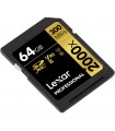 کارت حافظه ۶۴ گیگابایتی Lexar مدل Professional 2000x UHS-II SDXC