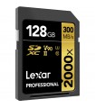کارت حافظه ۱۲۸ گیگابایتی Lexar مدل Professional 2000x UHS-II SDXC