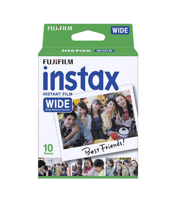 کاغذ عکس فوجی‌فیلم  INSTAX WIDE مدل Wide White (ده برگ)
