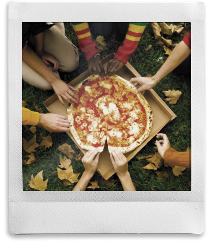 کاغذ عکس فوجی‌فیلم رنگ سفید INSTAX MINI مدل SQUARE white (ده برگ)