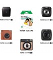 کاغذ عکس فوجی‌فیلم رنگ سفید INSTAX MINI مدل SQUARE white (ده برگ)