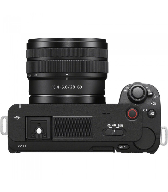 دوربین بدون آینه سونی مدل ZV-E1 به همراه لنز ۶۰-۲۸ میلی‌متری - رنگ مشکی