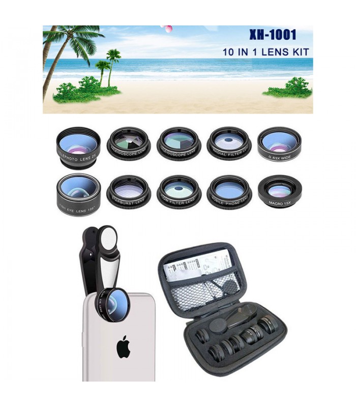 کیت لنز موبایل مدل XH-1001