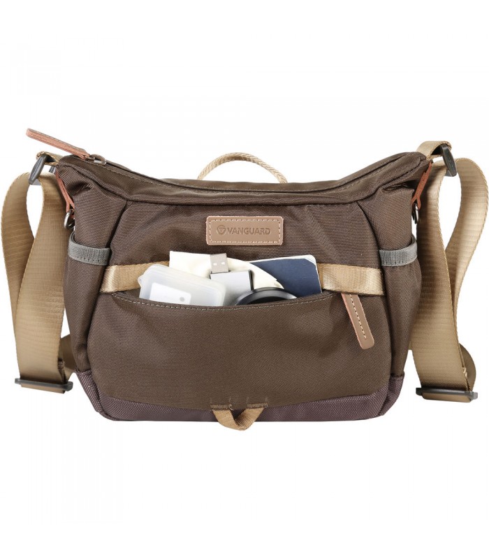 کیف شانه‌آویز دوربین ونگارد مدل Vanguard VEO GO 21M رنگ خاکی