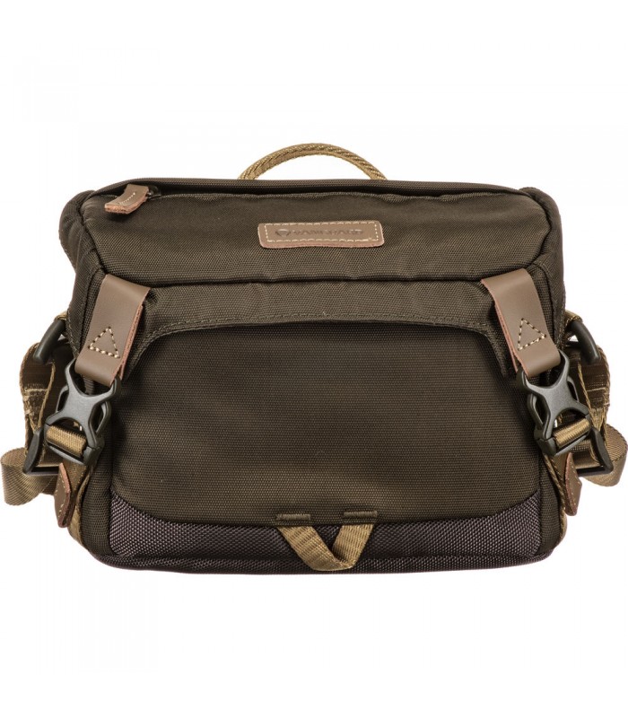 کیف شانه‌آویز دوربین ونگارد مدل Vanguard VEO GO 24M رنگ خاکی