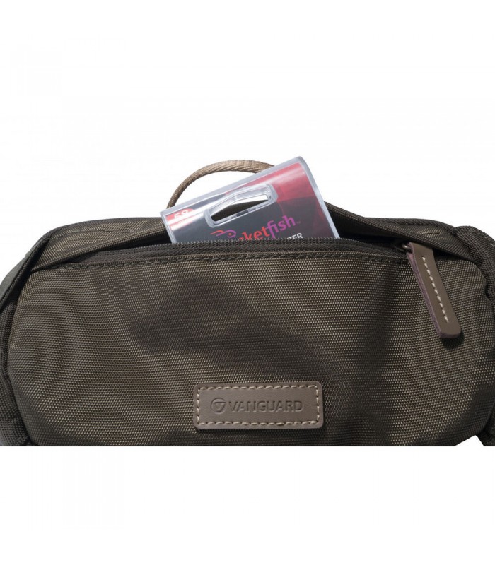 کیف شانه‌آویز دوربین ونگارد مدل Vanguard VEO GO 24M رنگ خاکی