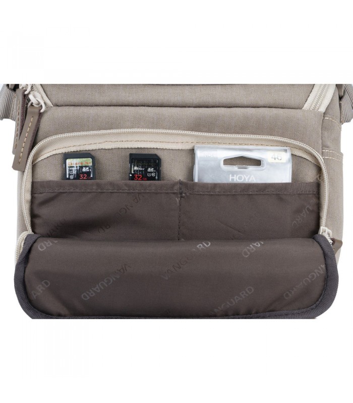 کیف شانه‌آویز دوربین ونگارد مدل Vanguard VEO RANGE 21M Small رنگ بژ