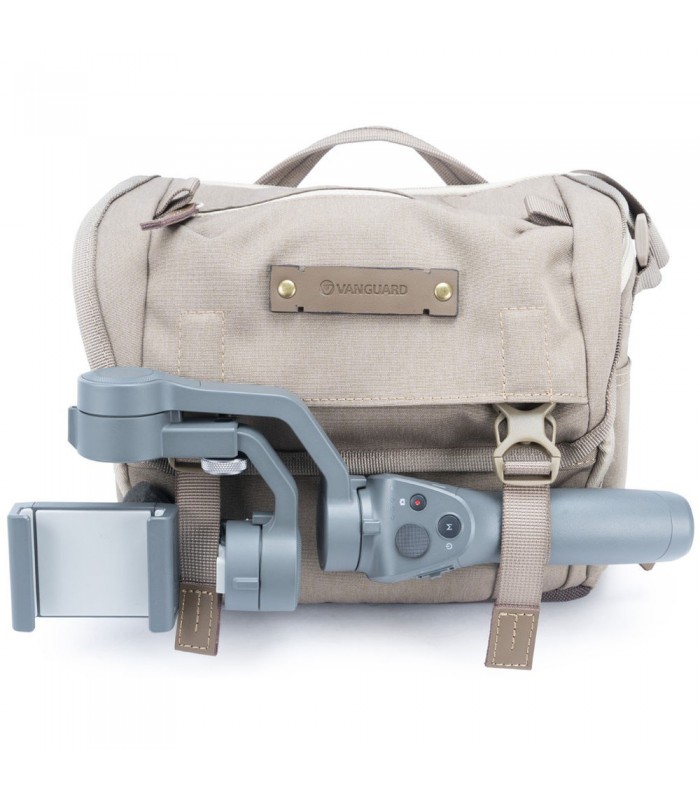 کیف شانه‌آویز دوربین ونگارد مدل Vanguard VEO RANGE 21M Small رنگ بژ