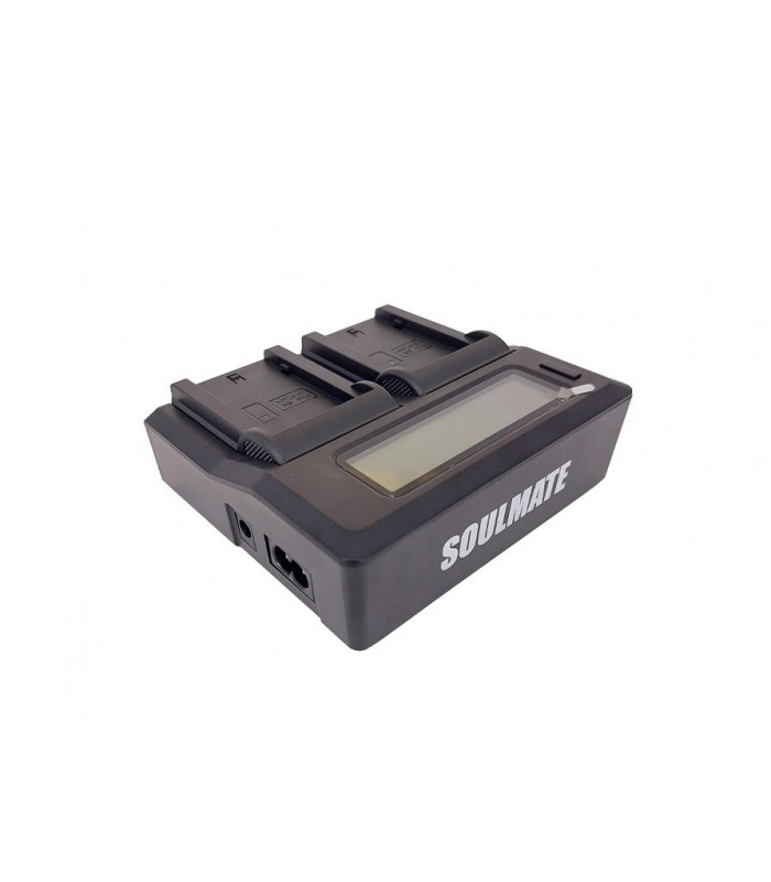 شارژر باتری SoulMate مناسب برای شارژ دو باتری LP-E6