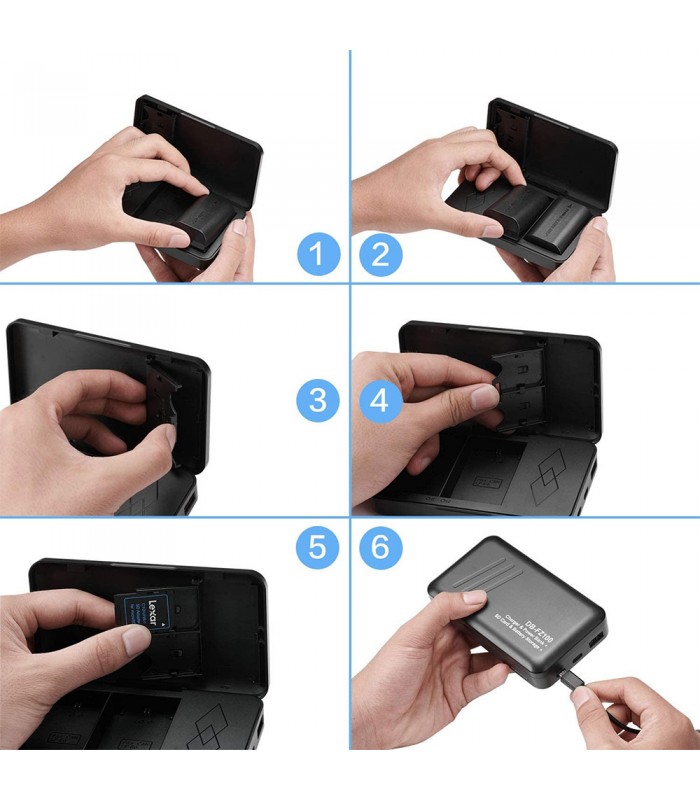 شارژر دوبل باتری SoulMate مدل DB-FZ100