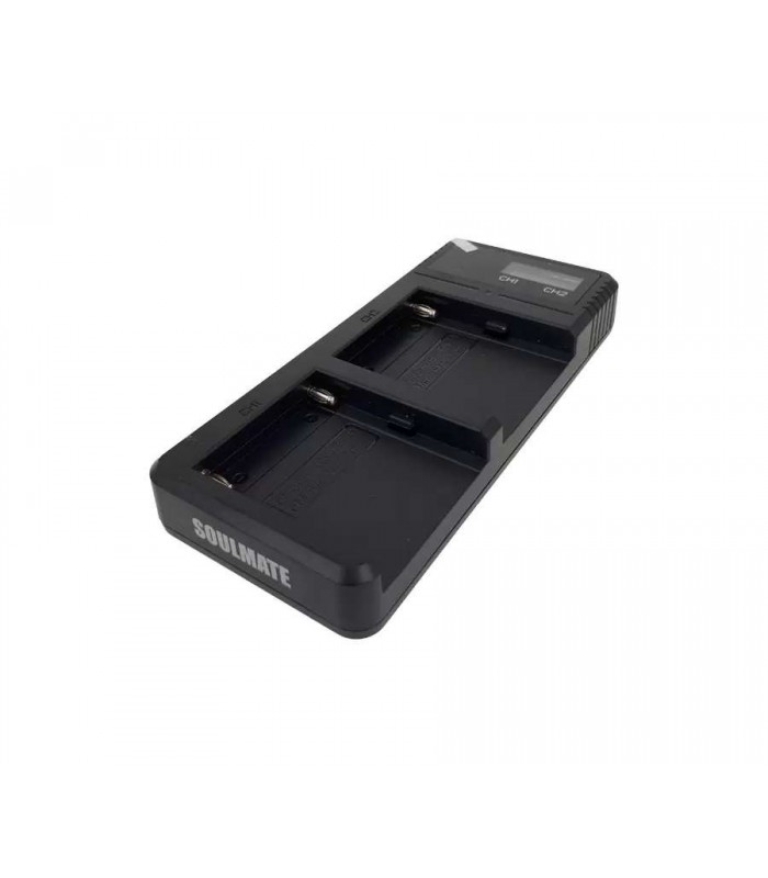 شارژر دوتایی باتری SoulMate مدل DQ-F970