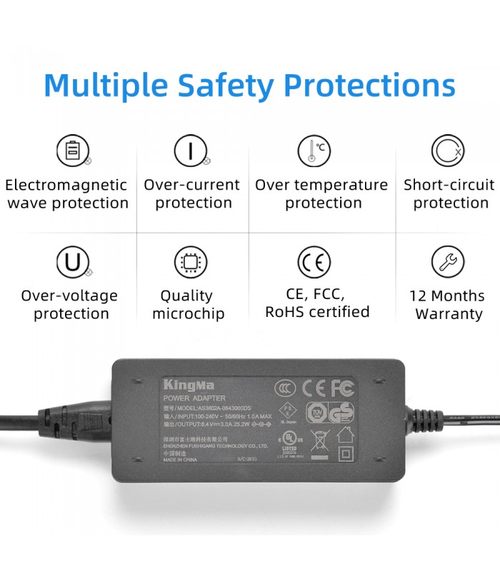 آداپتور برق مستقیم Kingma مناسب باتری LP-E6