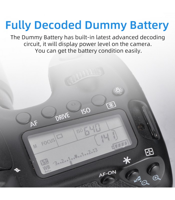 آداپتور برق مستقیم Kingma مناسب باتری LP-E6