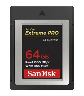 کارت حافظه ۶۴ گیگابایتی سن دیسک مدل SanDisk Extreme PRO CFexpress Type B