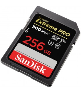 کارت حافظه ۲۵۶ گیگابایتی سن دیسک مدل SanDisk 256GB Extreme PRO UHS-II SDXC - 300MB/s