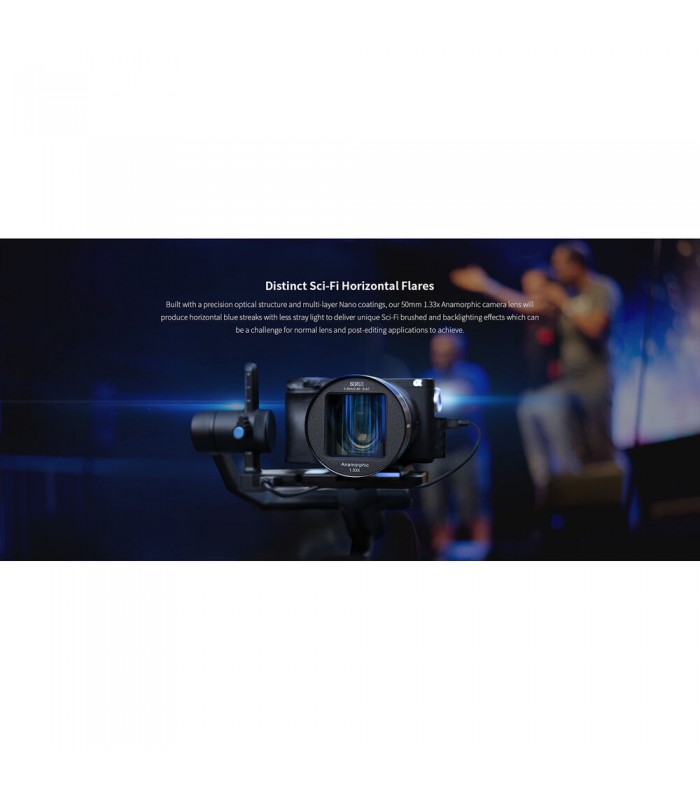 لنز Sirui 50mm f/1.8 Anamorphic 1.33x مانت E سونی
