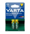 پک ۲ عددی باتری قابل شارژ قلمی وارتا مدل Varta Pre-Charged Ni-Mh 2100mAh