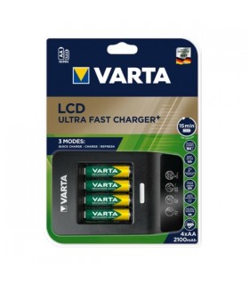 شارژر باتری وارتا مدل Varta LCD Ultra Fast plus