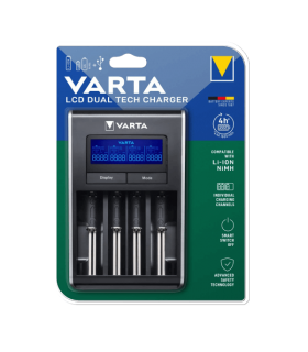 شارژر باتری وارتا مدل varta LCD Dual Tech