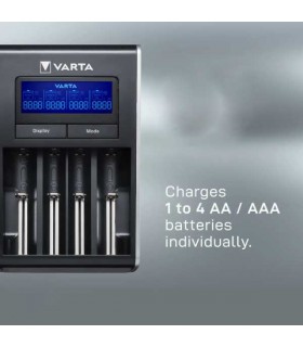 شارژر باتری وارتا مدل varta LCD Dual Tech
