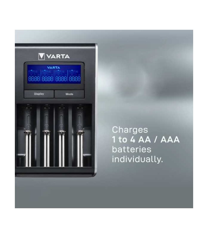 شارژر باتری وارتا مدل varta LCD Dual Tech