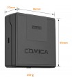 میکروفن بیسیم کامیکا مدل Comica Audio VDLive10 MI