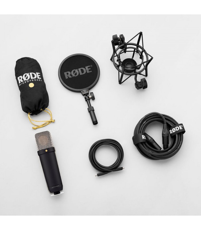 میکروفن کاندنسر رود مدل Rode NT1 نسل پنجم - رنگ مشکی