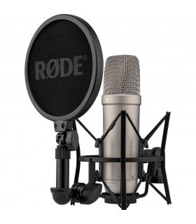 میکروفن کاندنسر رود مدل Rode NT1 نسل پنجم - رنگ نقره‌ای